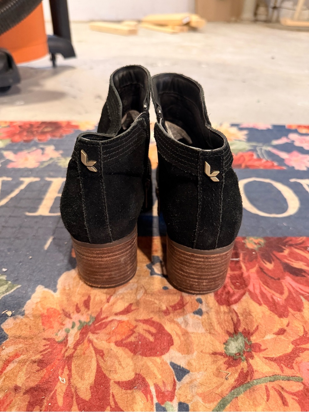 Koolaburra Black Suede Ankle Boots - Picture 2 of 5